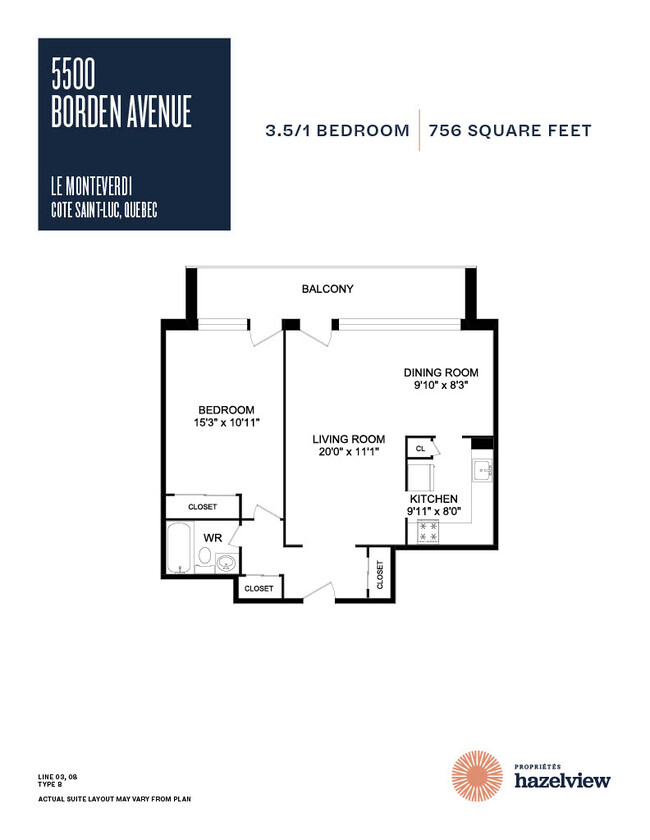 Floorplan - Le Monteverdi