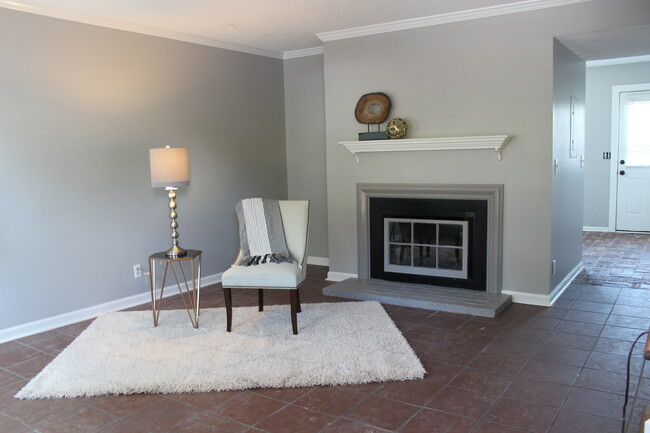 Living Room (photo from previous tenant available upon request so you can see furniture placement) - 738 Fox Ridge Dr