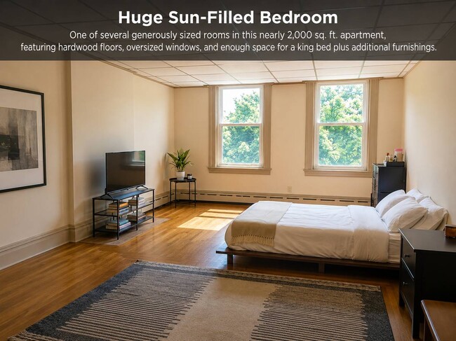 Master Bedroom, It's HUGE! - 1808 Brownsville Rd (Pittsburgh, PA) House