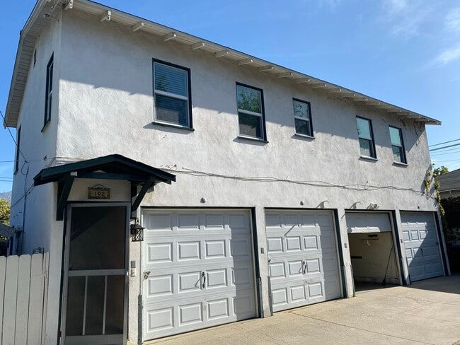 900 sq ft unit above garages - 102 N Sierra Bonita Ave