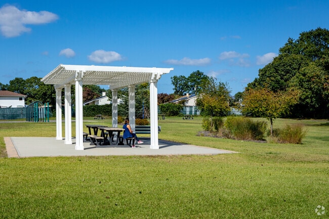 Sit and enjoy a beautiful day at Gary Adler Park.