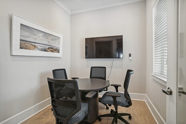 Remote Work Room - Beaumont Oaks at Porters Neck Apartments & Townhomes