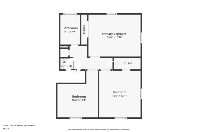 Foto del edificio - 3 Bedroom Pet-Friendly Home in KANSAS CITY...