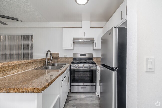 1 dormitorio, 1 baño - 550 pies cuadrados - Cocina - Valdamour Apartments