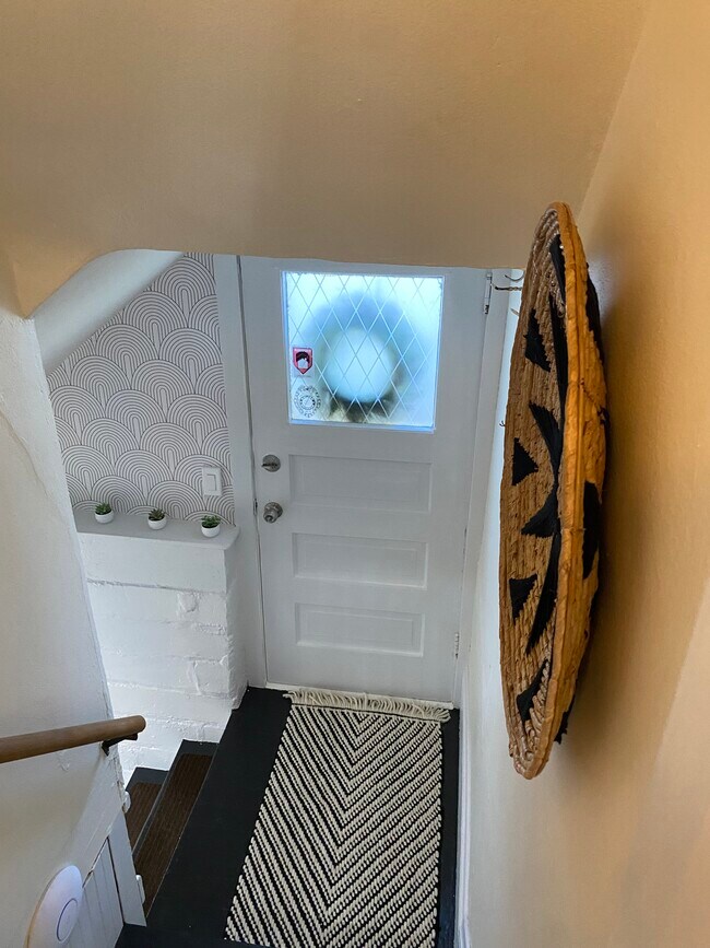 Inside of the side door (Main Apartment Entrance) Shared Hallway - 742 Magnolia Ave E