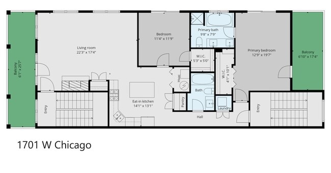 Foto del edificio - 1701 W Chicago Ave