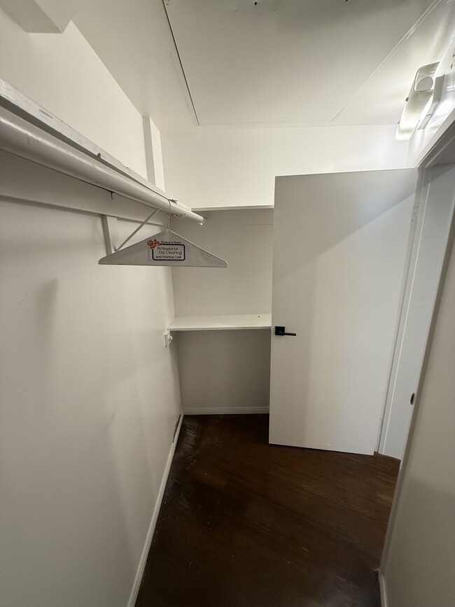 Large walk in closet - 900 N Hoover