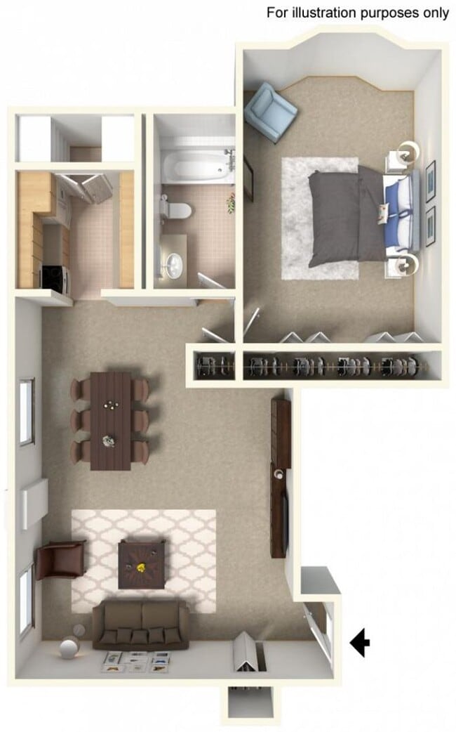 Foto del interior - English Meadows Apartment Homes, Greenfiel...