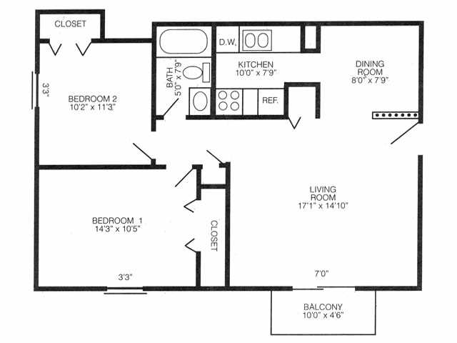 Woodgate North – 2 Bedroom Garden