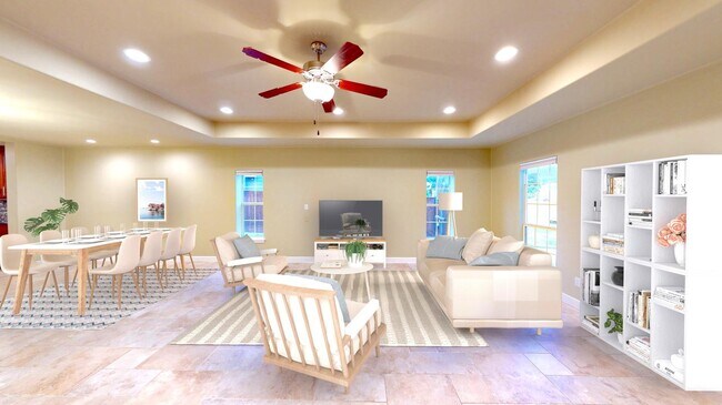 Foto del edificio - Stylish & bright Ridglea North home steps from Berney Park