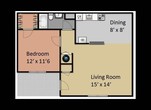 One Bedroom One Bath