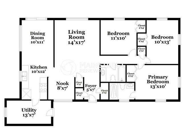 Building Photo - 3 Bedroom Pet-Friendly Home in ORLANDO, FL with Main Street Renewal