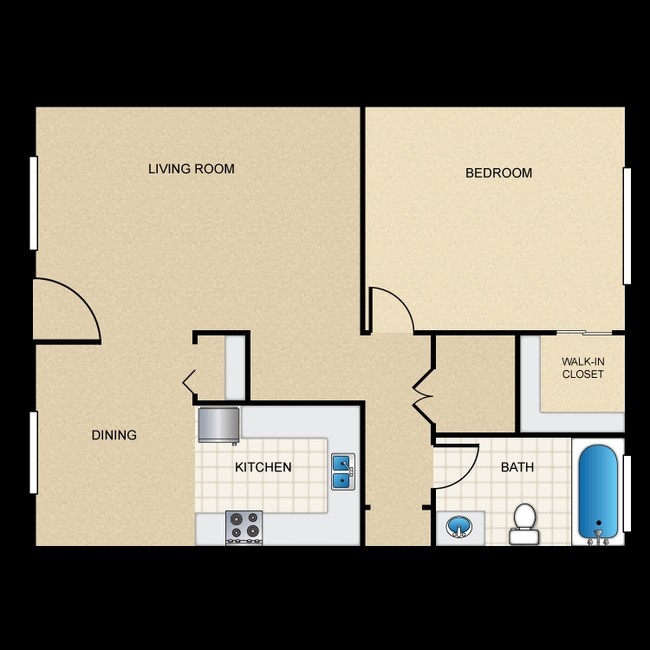 1BR/1BA - Canyon Vista Apartment Homes