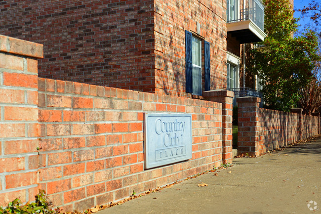 Front Signage - Country Club Place