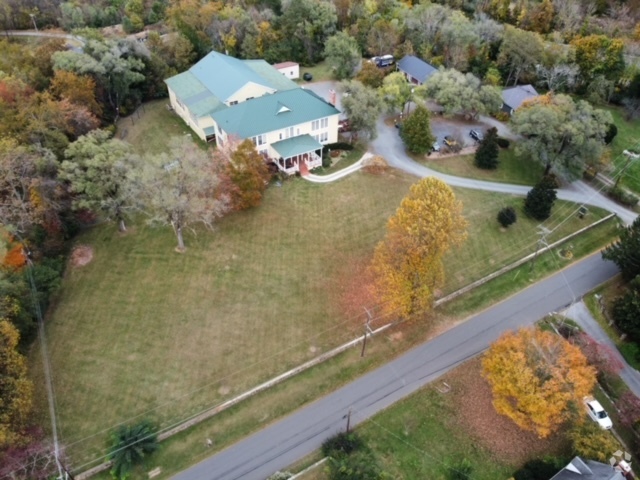 Aerial of property - The Washington School