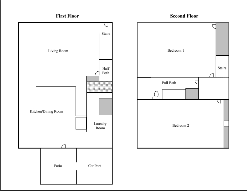 Plano de planta - Olde Henderson Square