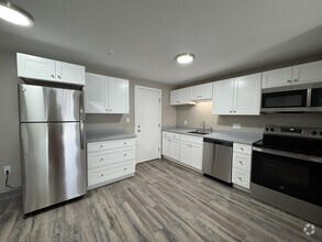 Newly remodeled finishes - Milford Trails Apartments and Storage