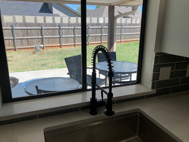 View from Kitchen Window - 3221 Cove Hollow Ct