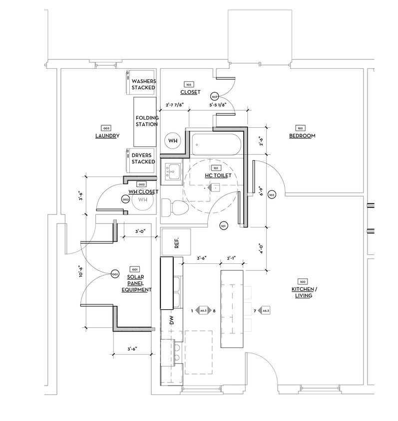 Plano de planta - Modern 1540