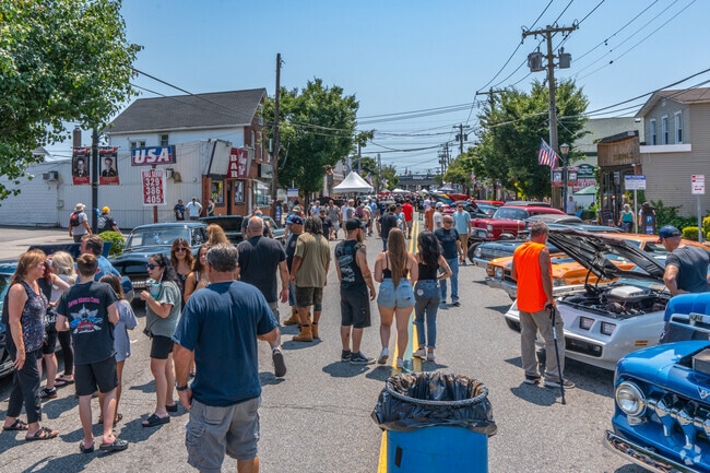 Enjoy vintage cars and community fun at the Holy Black Hot Rod Block Party in Lindenhurst.