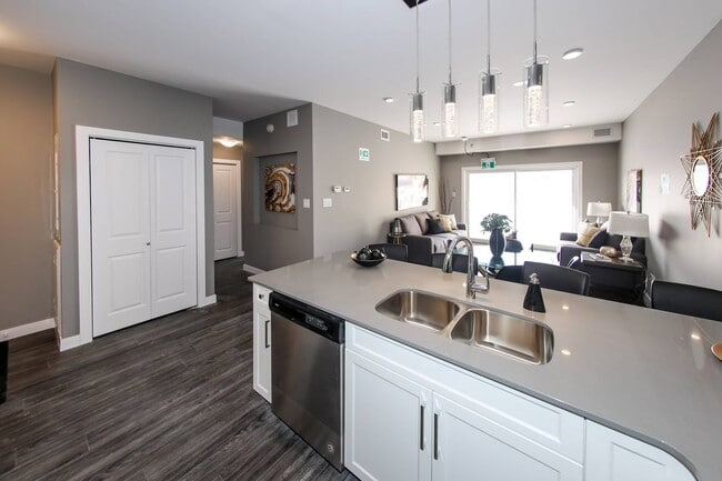 Kitchen/Living - The Edison