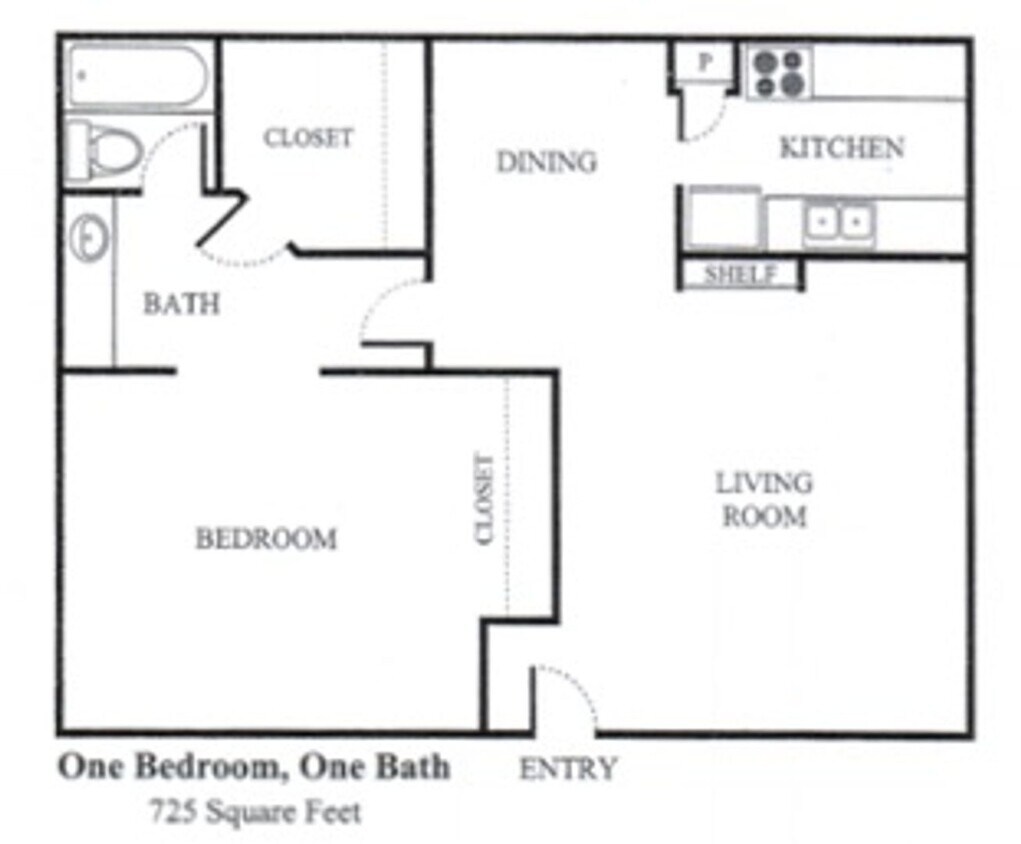 Foto principal - 1 bedroom / 1 bathroom 1st floor unit