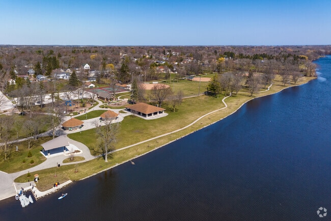 Village Park in Mequon hugs the Milwaukee River.