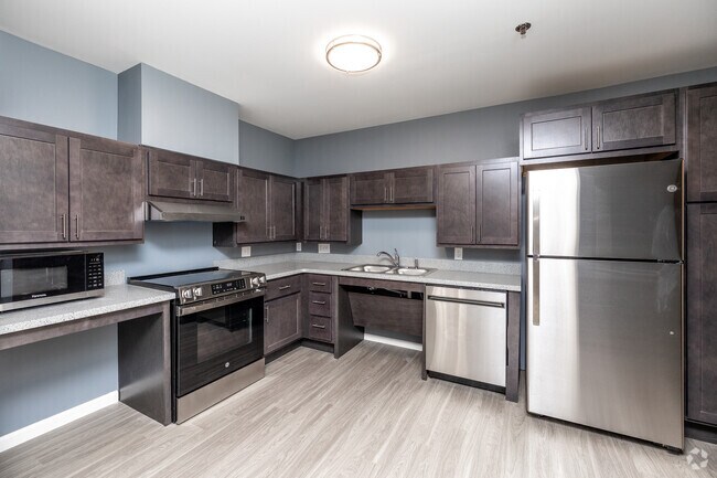 2 habitaciones, 1 baño - 847 pies cuadrados - Cocina - Alice Place West Burlington