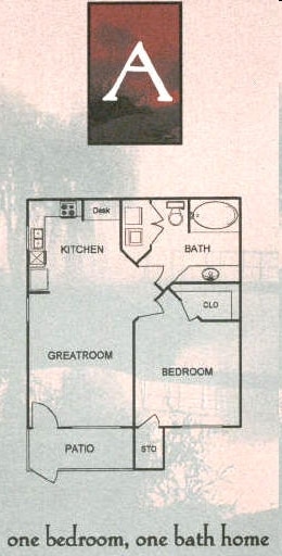 1BR/1BA - Fountains at Tidwell