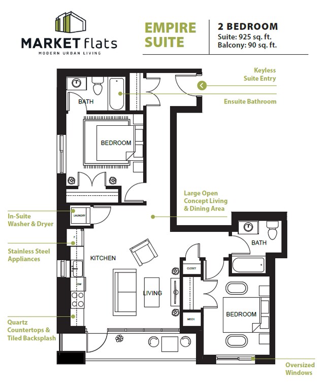 Photo du bâtiment - Huge Two Bedroom Unit in Downtown Kitchener!