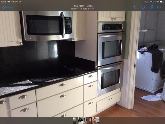 Stainless steel appliances - 786 Widgeon St