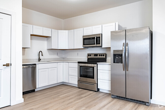 La cocina Ryman 2BR, 2BA 774SF - Liberty Lofts