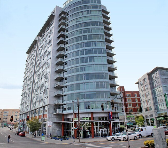Building Photo - View! Parking! Sleek Modern Studio Condo o...