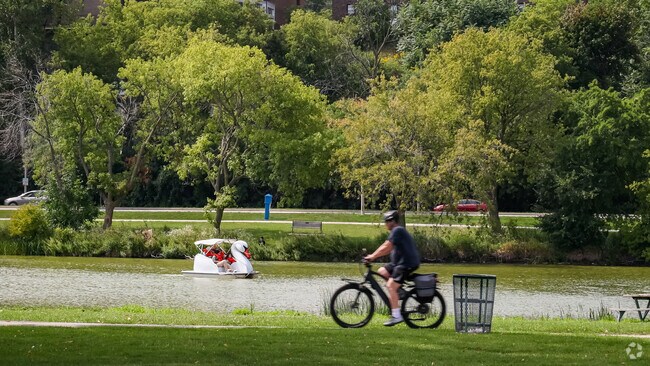 Green space isn't far away from Clarke Square.