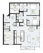 3 Bed 3 Bath Flat + Den