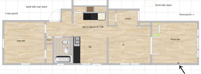 floor plan - 255 Chestnut Ave