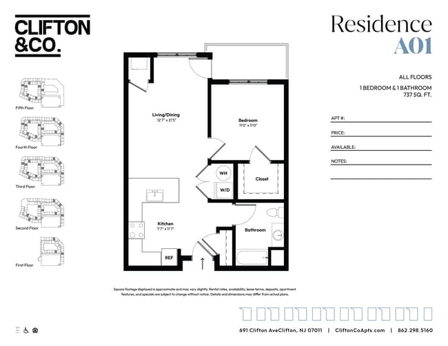 Floorplan - Clifton & Co