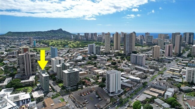 Location to Waikiki - 2648 Kuilei St