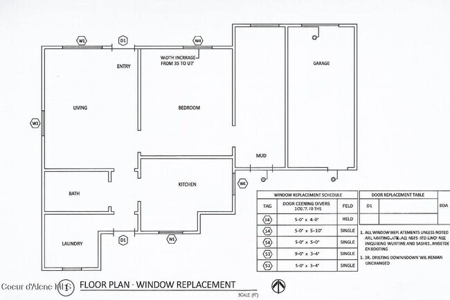 Foto del edificio - FOR RENT – 1 BED PLUS, 1 BATH DOWNTOWN COE...
