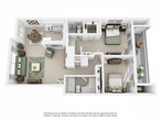 Two Bedroom, Two Bath L