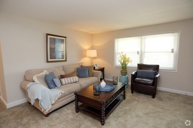 Sala de estar - Greenville Place Apartments