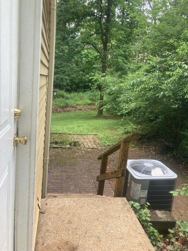 Side patio - 419 Woodhaven Ct