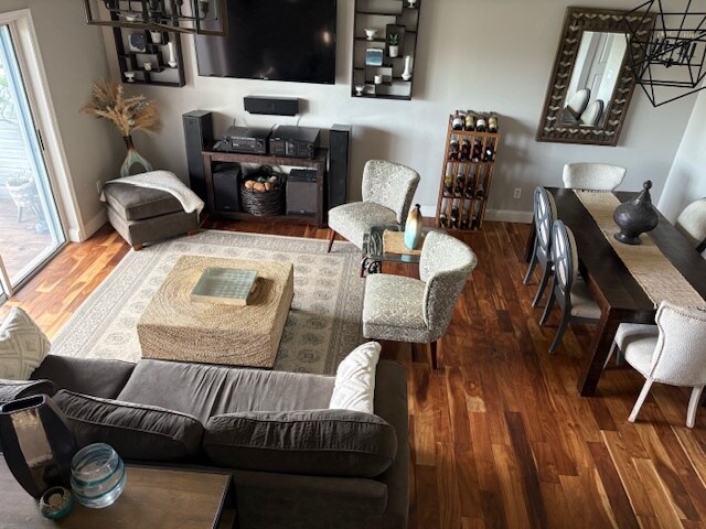 Open concept Living Room and Dining Room - 574 Ryans Woods Ln
