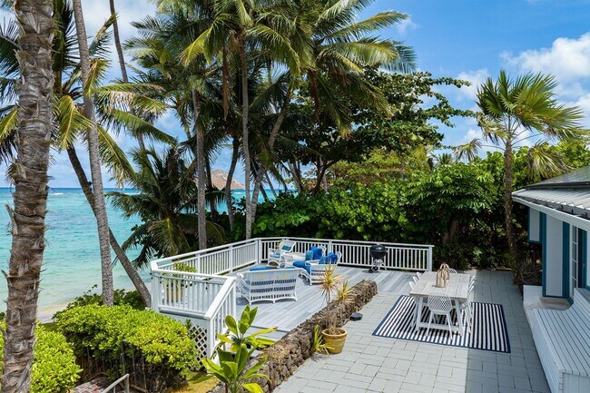 Building Photo - Immerse in Luxury & Tranquility at Beachfront 4BR Abode w/ Stunning Ocean Views