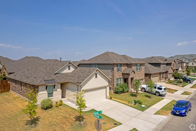Many homes in Hutto are custom builds.