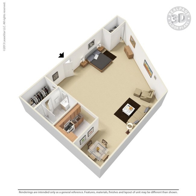 Planta - Monarch Terrace Apartments