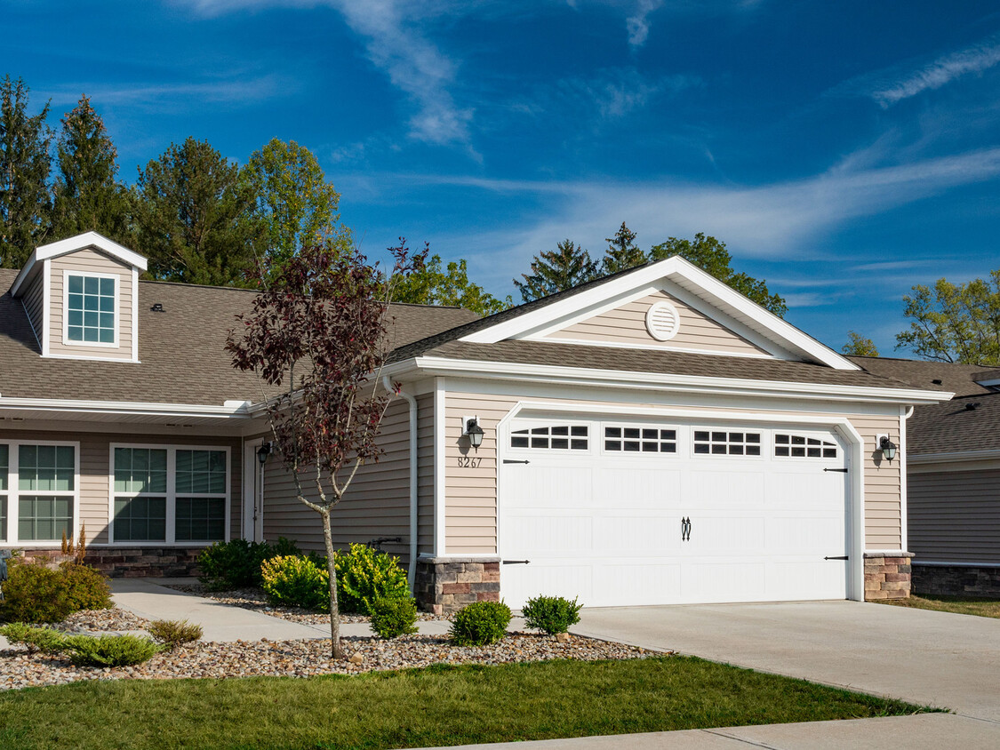 Apartments with Two-Car Attached Garages - Redwood North Canton