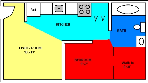 1HAB/1BA - Heinzsite Apartments