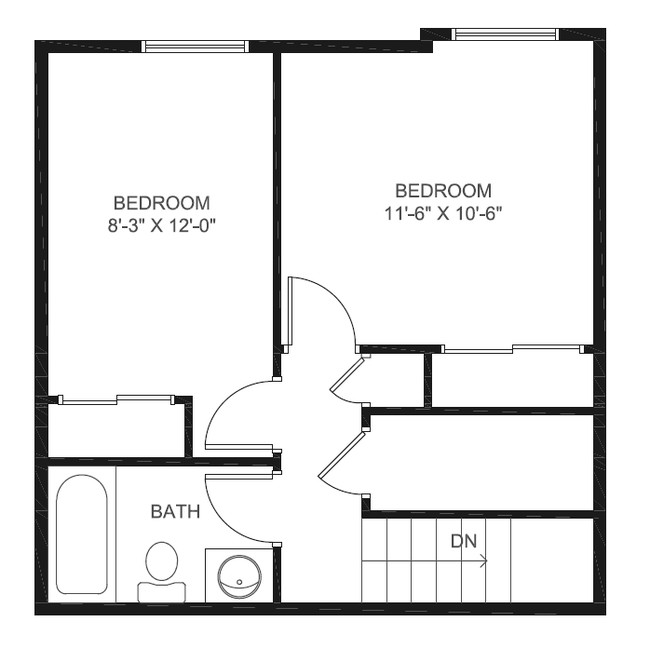 2 BR/1 BA - Sunrise I/II/III Apartments