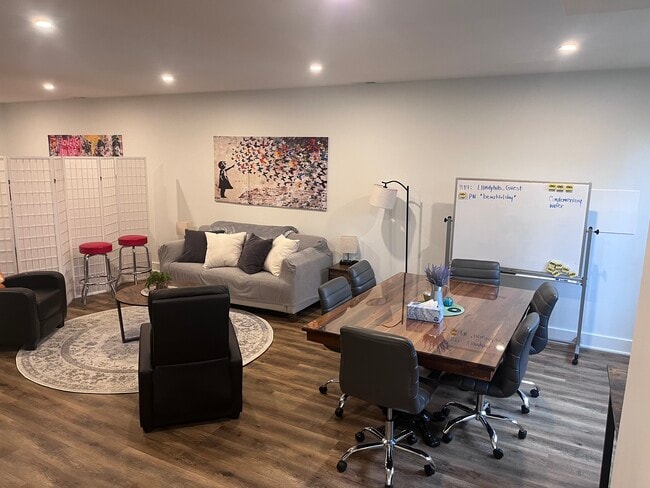 Living are with sofa bed - 1460-2 Spann Ave